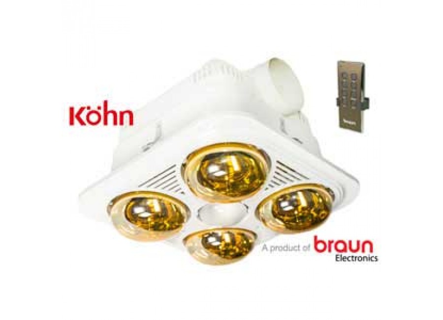 Đèn sưởi hồng ngoại Kohn Model BU04GR